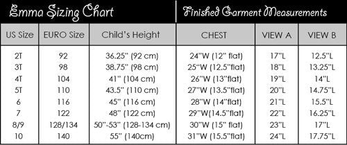 Emma - Petal Jumper, Swirly Skirt and Petal Purse - Sewing Pattern - Modkid by Patty Young