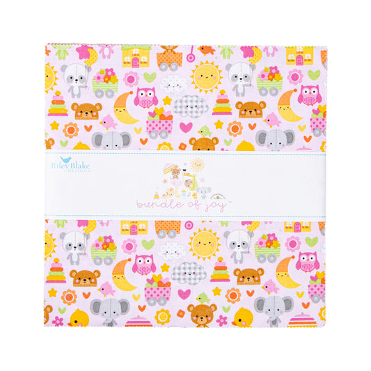 Bundle of Joy 10 Inch Stacker (42 pcs) by Doodlebug Design Inc. for Riley Blake Designs