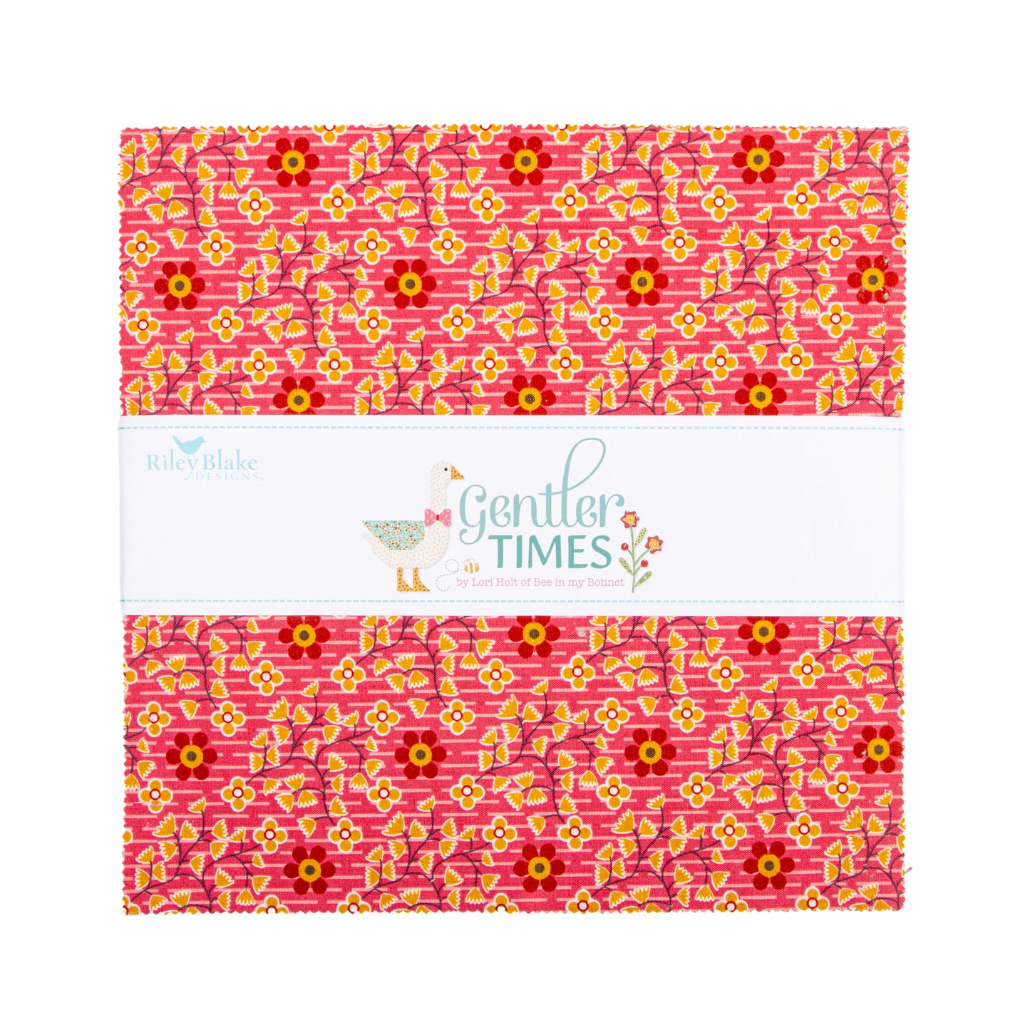 Gentler Times 10 Inch Stacker (42 pcs) by Lori Holt for Riley Blake
