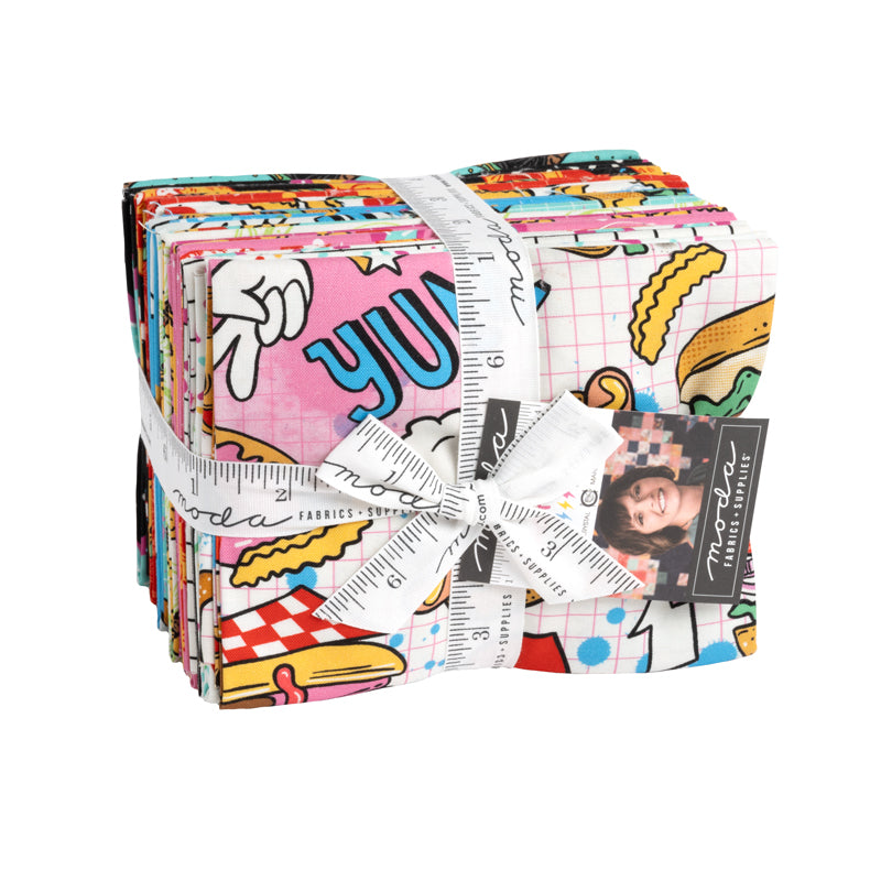 Snack Shack Fat Quarter Bundle (22 pcs) by Crystal Manning for Moda