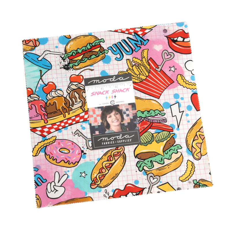 Snack Shack Layer Cake (42 pcs) by Crystal Manning for Moda