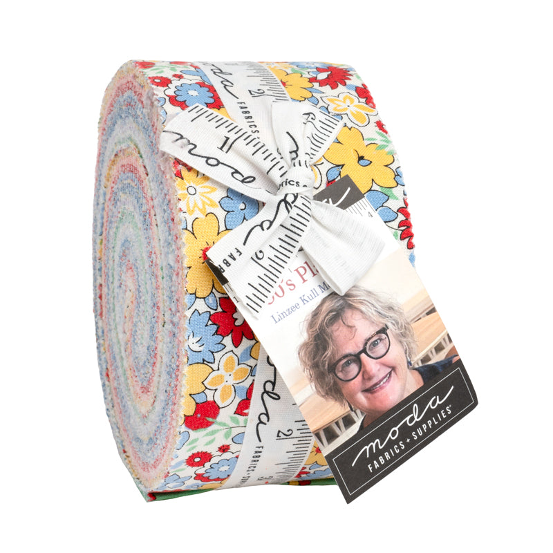 30s Playtime 2025 Jelly Roll (40 pieces) by Linzee Kull McCray for Moda (23370JR)