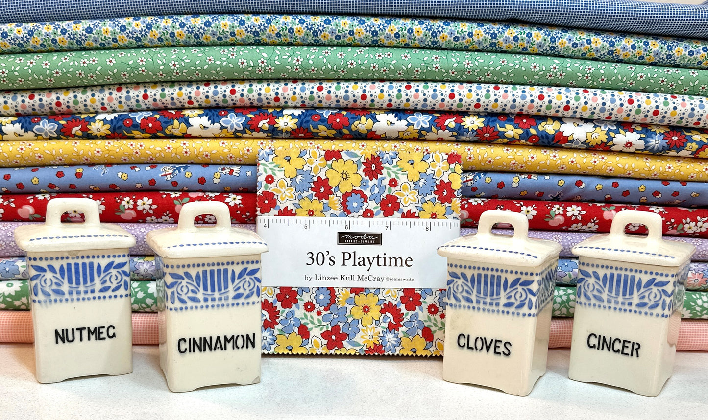 30s Playtime 2025 Fabric Collection by Linzee Kull McCray for Moda at Lily Bella Fabrics