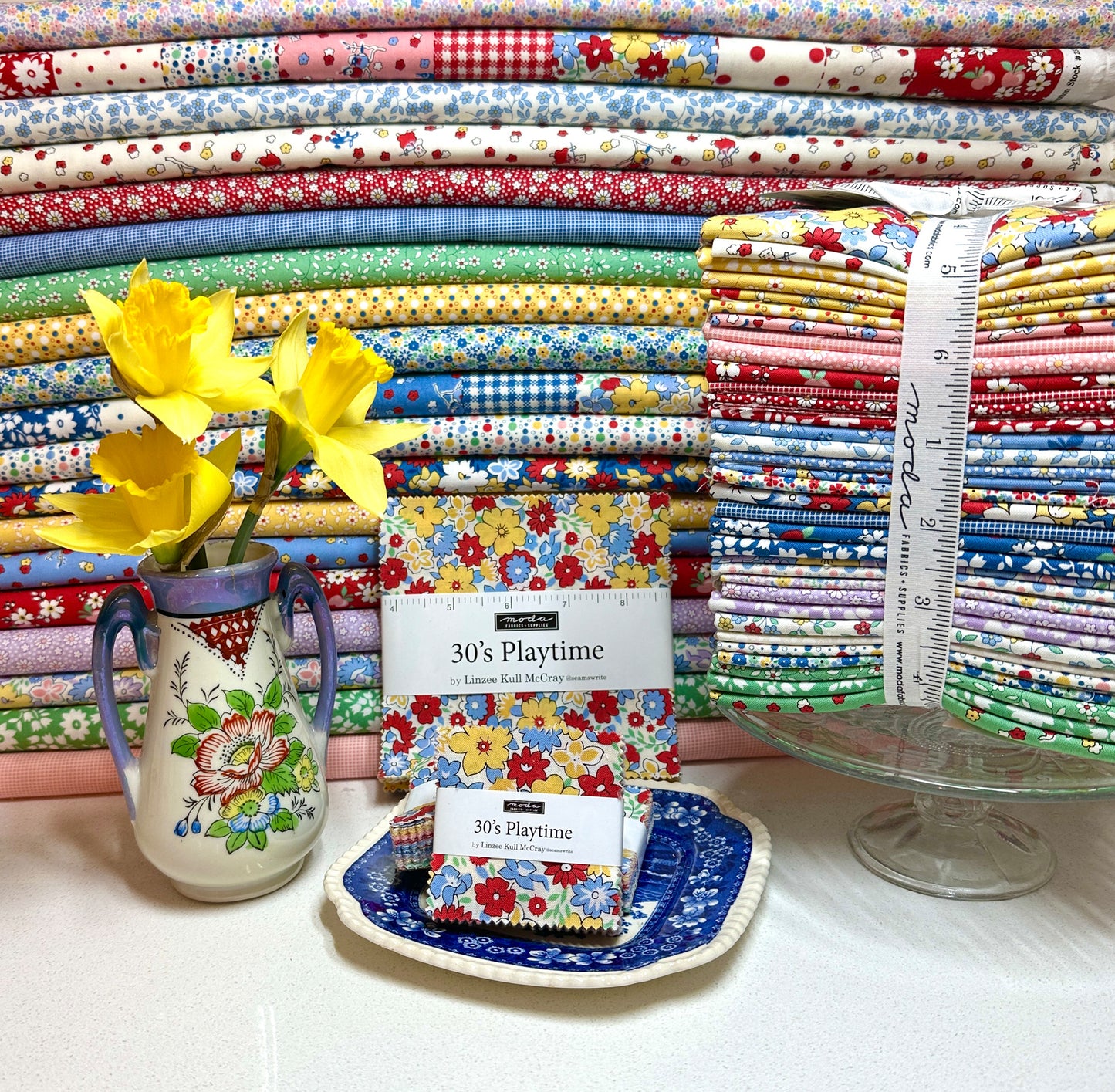 30s Playtime 2025 Fabric Collection by Linzee Kull McCray for Moda at Lily Bella Fabrics
