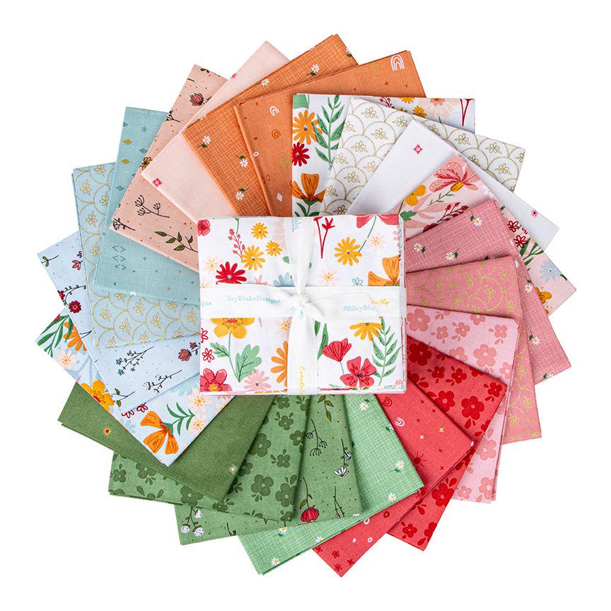 Stay Wild Fat Quarter Bundle (21 pieces) by Amanda Niederhauser for Riley Blake Designs (FQ-15210-21)
