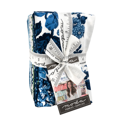 Blueprint Fat Eighth Bundle (37 pieces) by Camille Roskelley for Moda (55330F8)