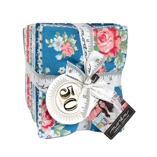 A Cat Named Stitch Fat Quarter Bundle (40 pieces) by Camille Roskelley for Moda (55340AB)
