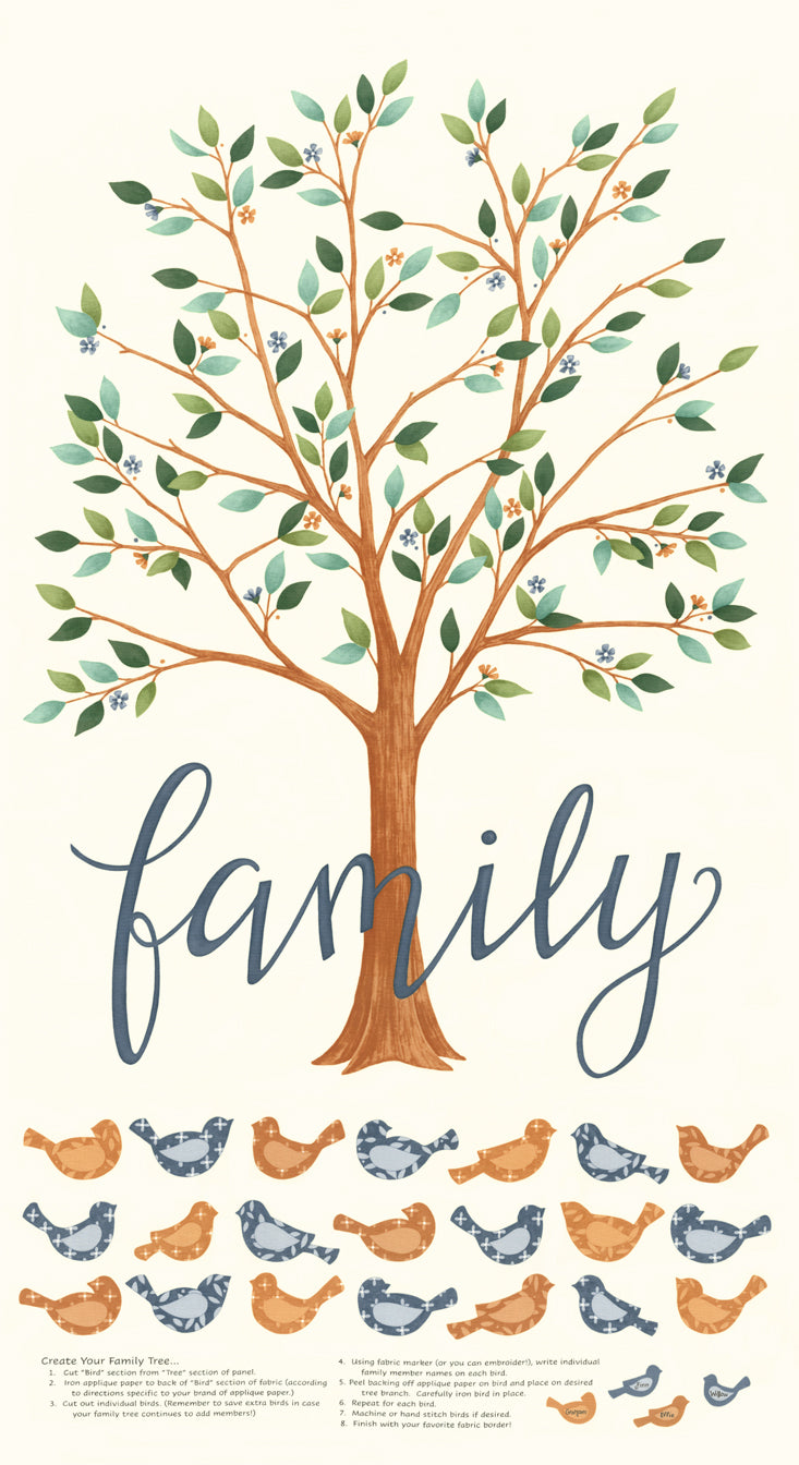 Family Tree Fat Quarter Bundle (26 pcs) by Deb Strain for Moda