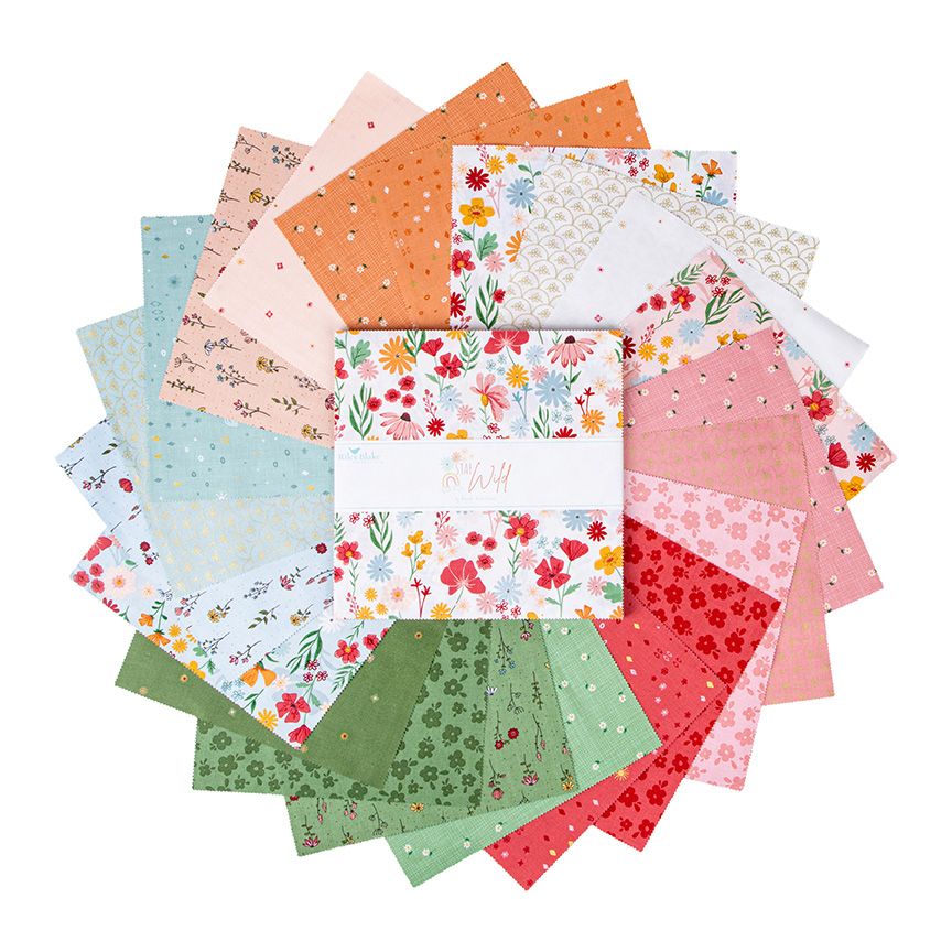 Stay Wild 10 Inch Stacker (42 pieces) by Amanda Niederhauser for Riley Blake Designs (10-15210-42)