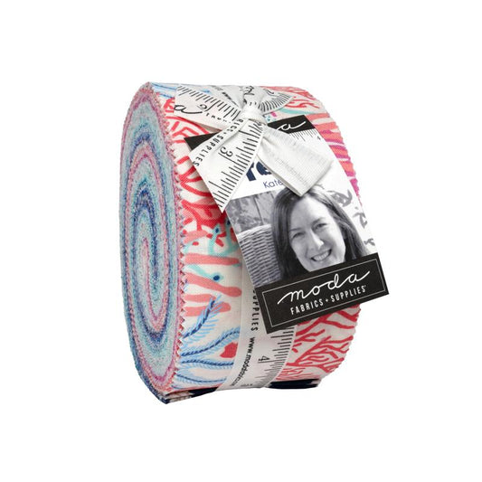 Reef Jelly Roll (40 pcs) by Kate Spain for Moda