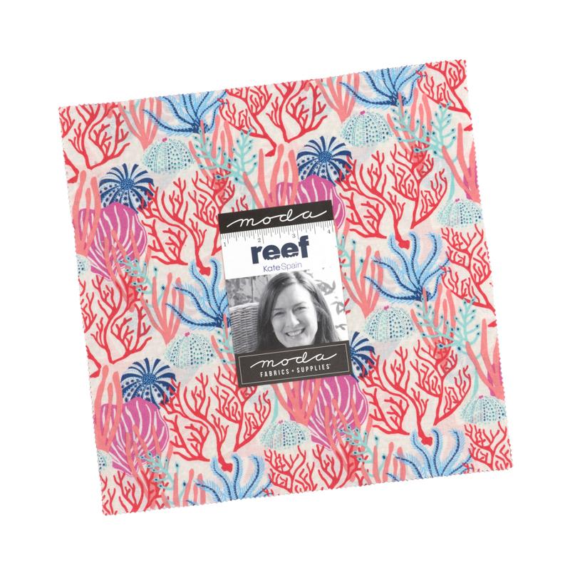 Reef Layer Cake (42 pcs) by Kate Spain for Moda