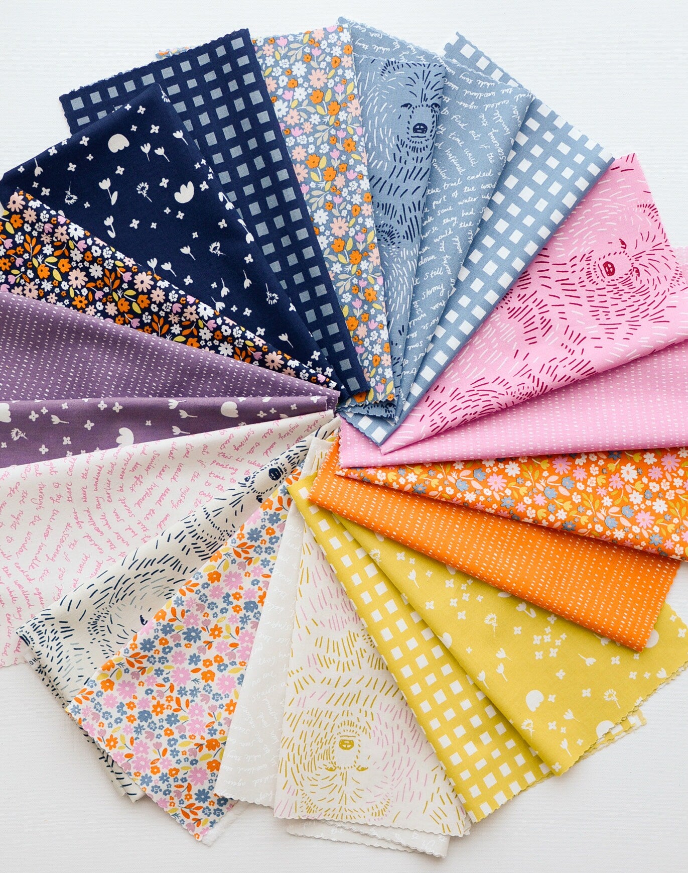 Marigold Fabric Collection by Aneela Hoey for Moda at Lily Bella Fabrics