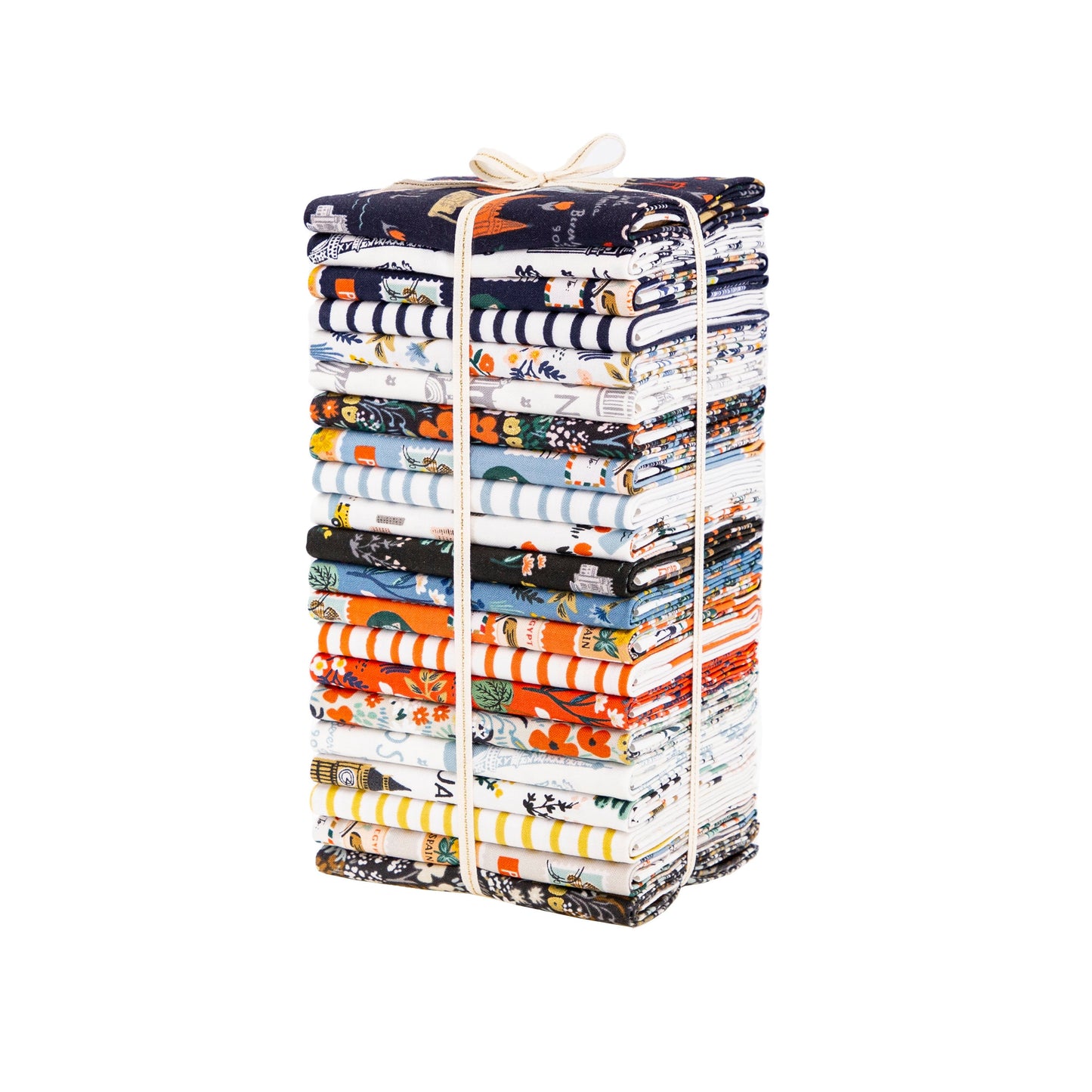 Bon Voyage Fat Quarter Bundle (21 pcs) by Rifle Paper Co. for Cotton and Steel