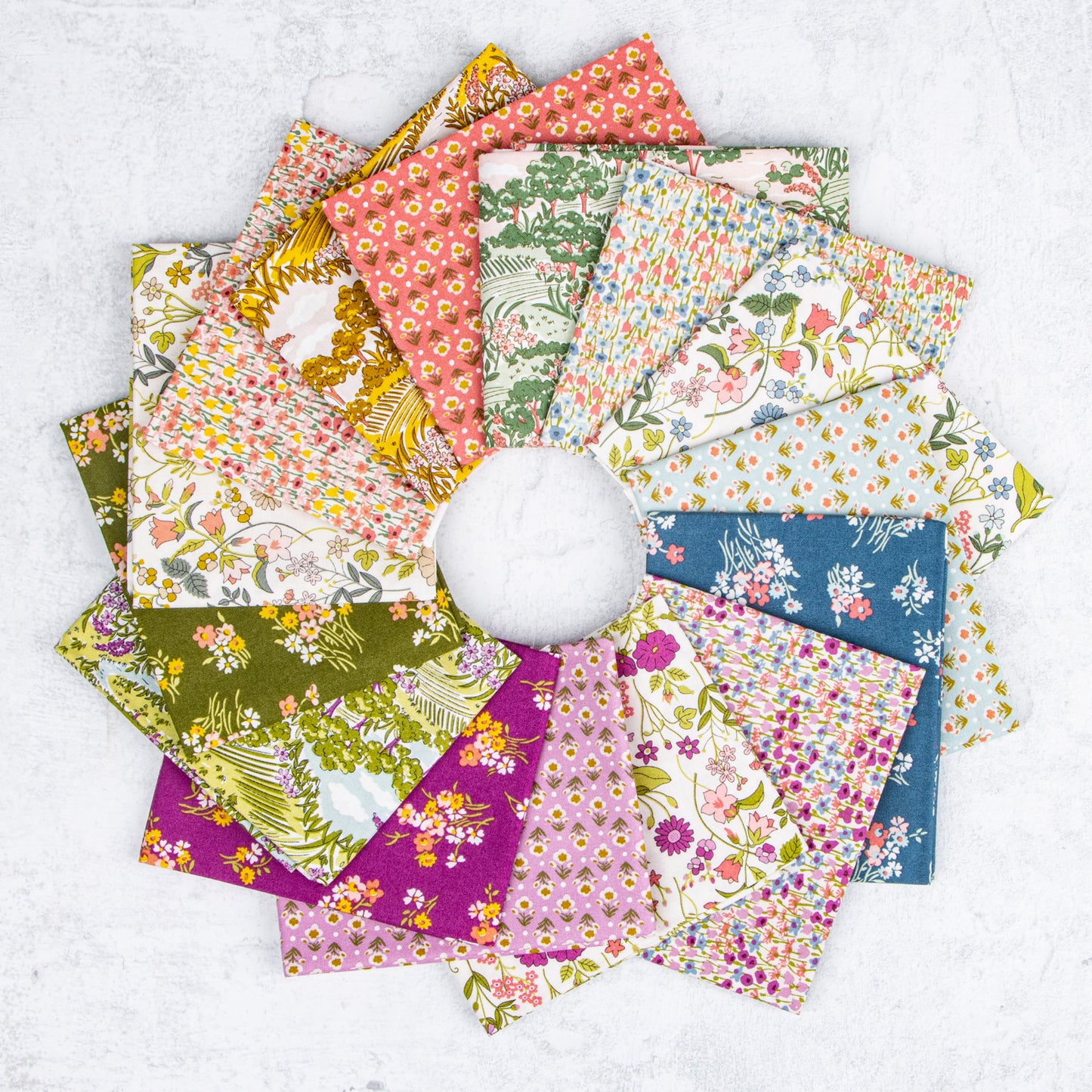 Botanist's Walk 10 Inch Stacker (42 pcs) by Liberty Fabrics for Riley Blake Designs