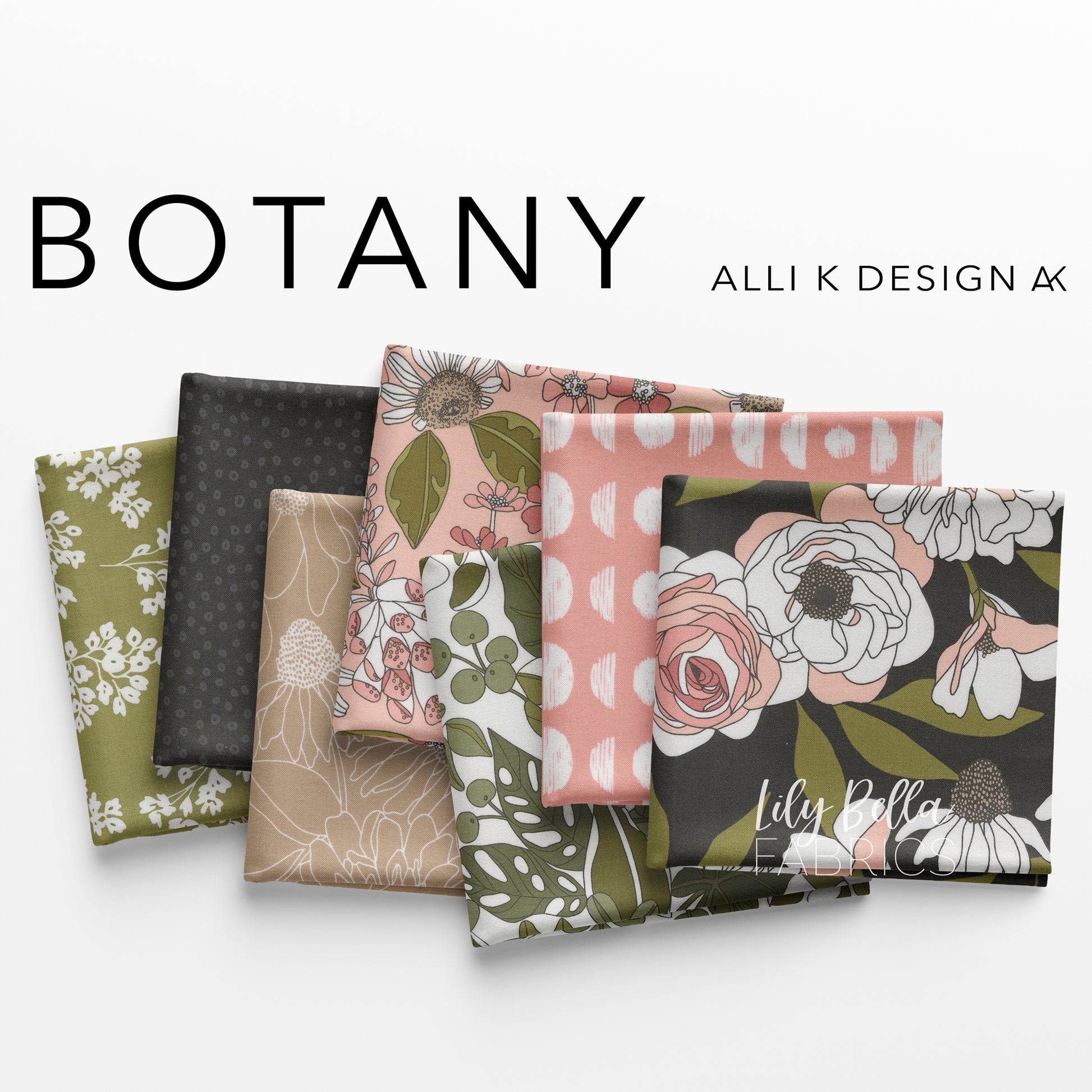 Botany Fabric Collection by Alli K Design for Moda at Lily Bella Fabrics