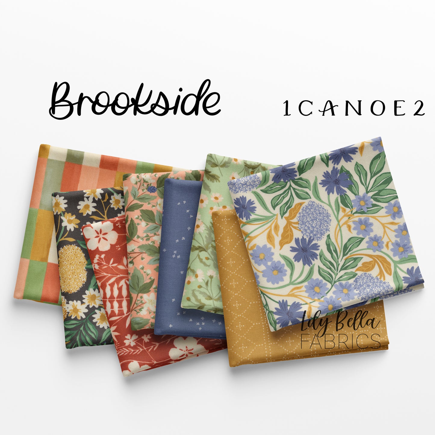 Brookside Layer Cake (42 pcs) by 1Canoe2 for Moda