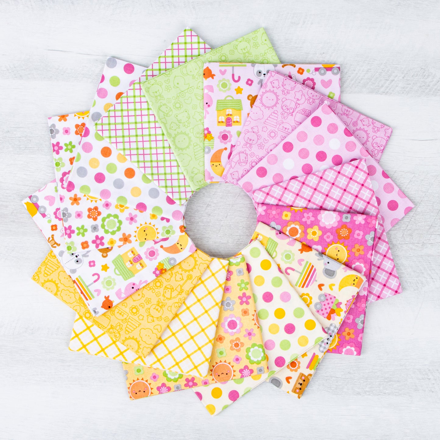 Bundle of Joy 10 Inch Stacker (42 pcs) by Doodlebug Design Inc. for Riley Blake Designs