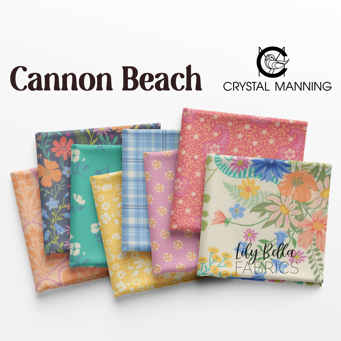 Cannon Beach Layer Cake (42 pcs) by Crystal Manning for Moda