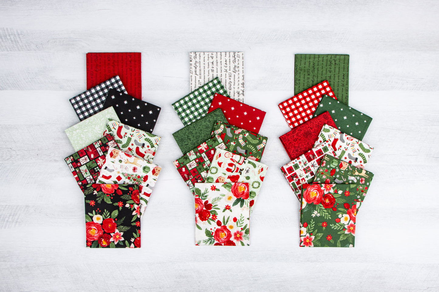 Charming Christmas Rolie Polie (40 pcs) by Kelsey Carlson for Riley Blake Designs