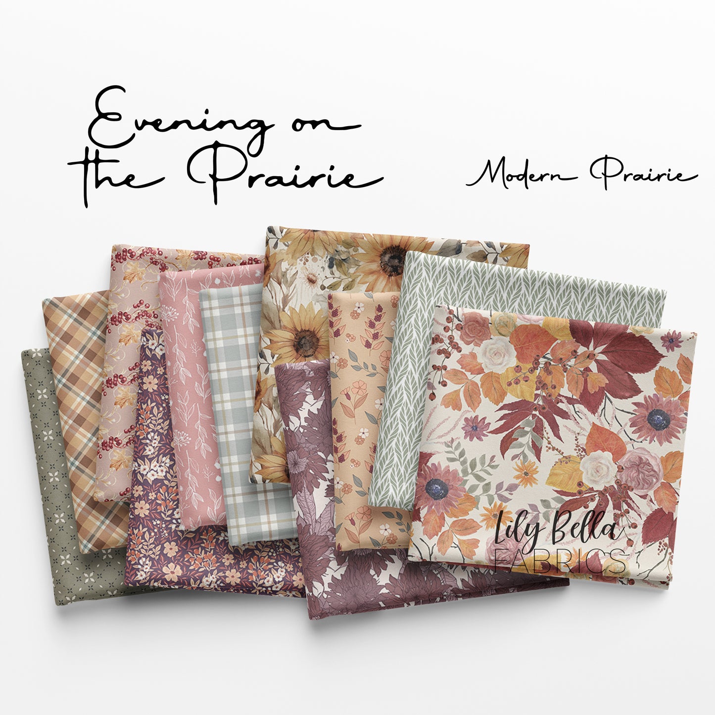 Evening on the Prairie 10 Inch Stacker (42 pcs) by Modern Prairie for Riley Blake