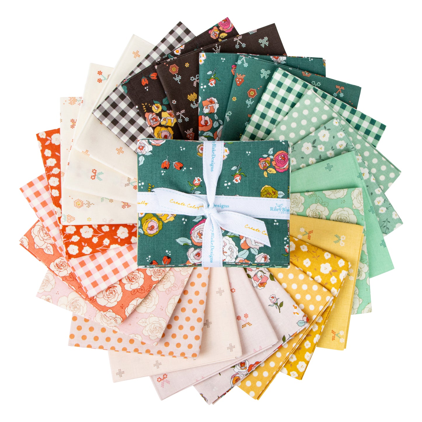 Sunsetridge Fat Quarter Bundle (24 pcs) by Minki Kim for Riley Blake