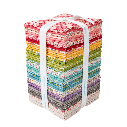 Piece and Plenty Fat Quarter Bundle (48 pieces) by Lori Holt for Riley Blake Designs (FQ-15870-48)