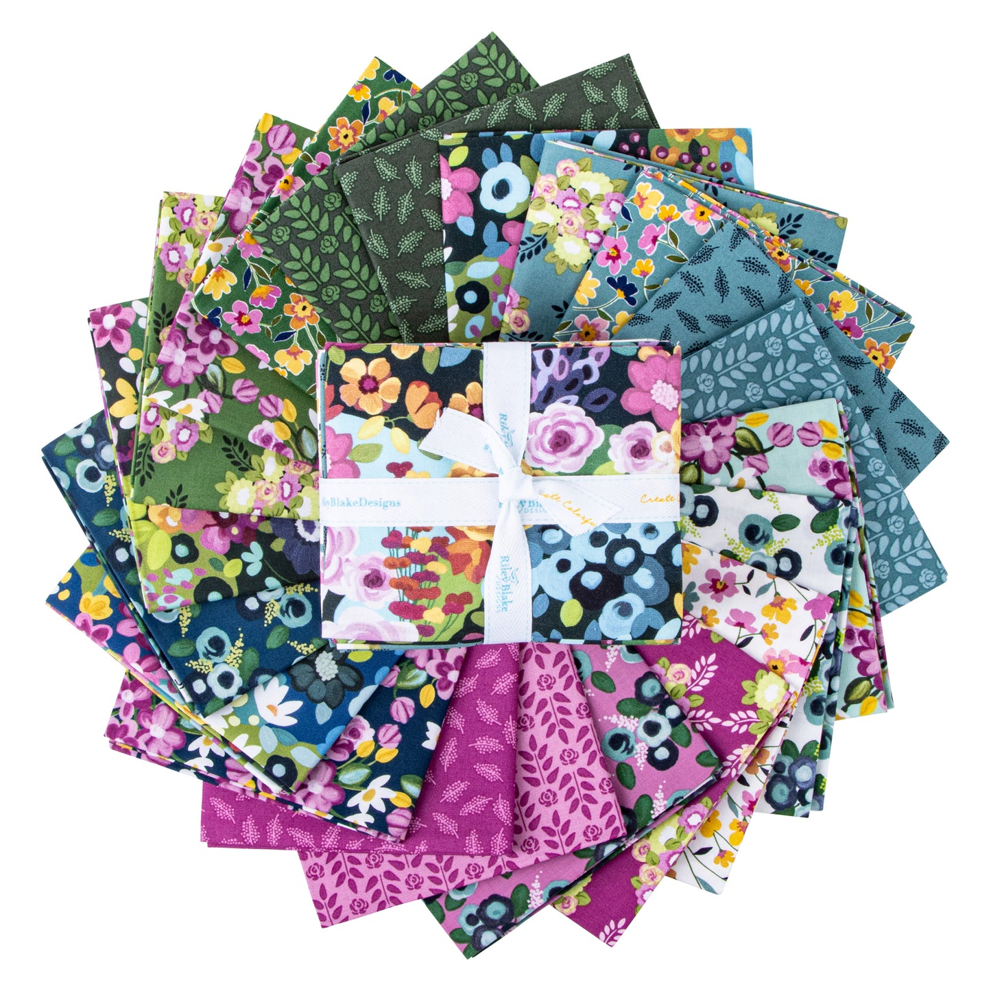 Morning Meadow Fat Quarter Bundle (21 pieces) by Lila Tueller for Riley Blake Designs (FQ-15940-21)