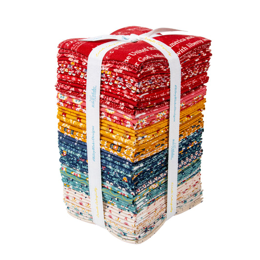 Americana Fat Quarter Bundle (52 pieces) by Lori Holt for Riley Blake Designs (FQ-16080-52)