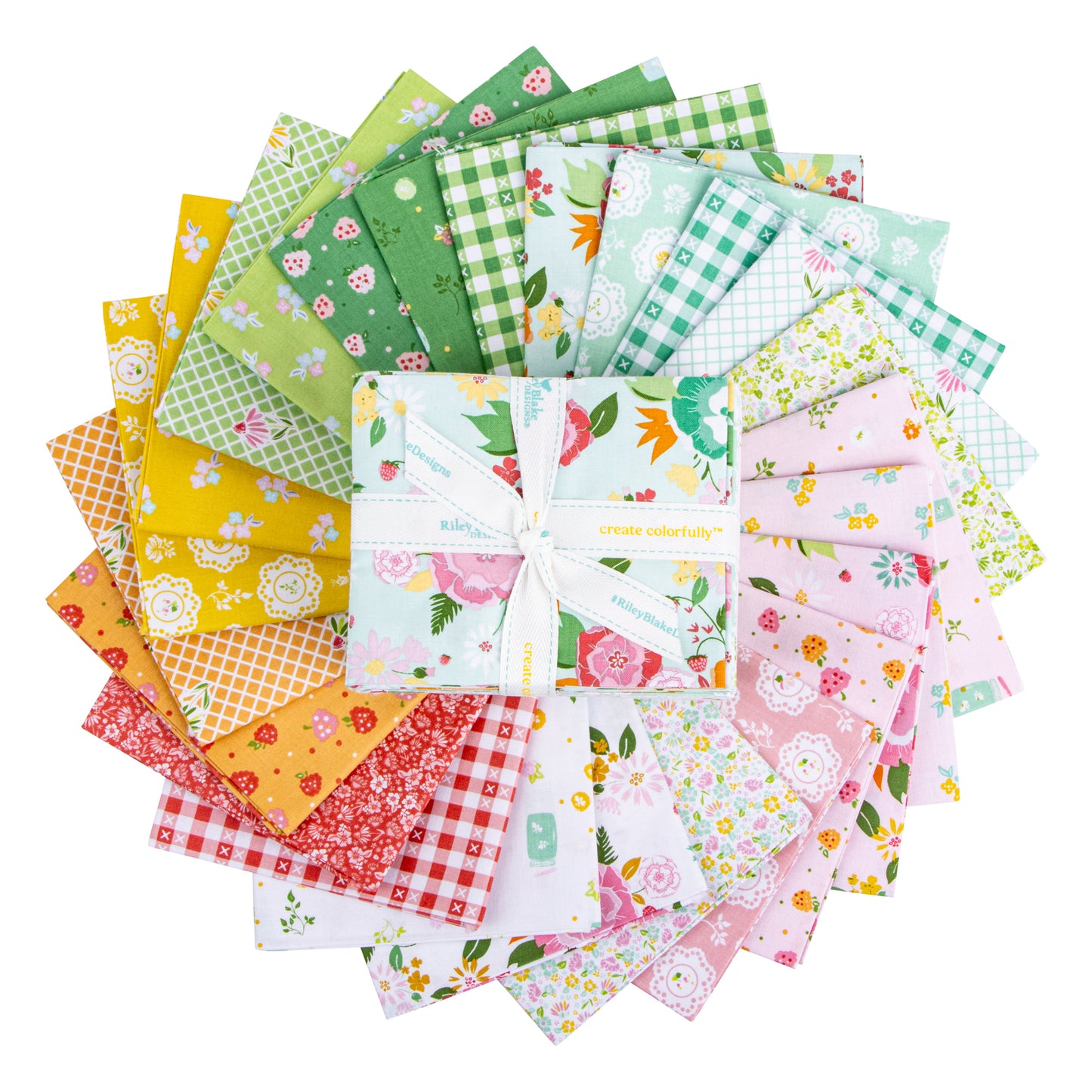Summer Skies and Fireflies Fat Quarter Bundle (24 pcs) by Gracey Larson for Riley Blake