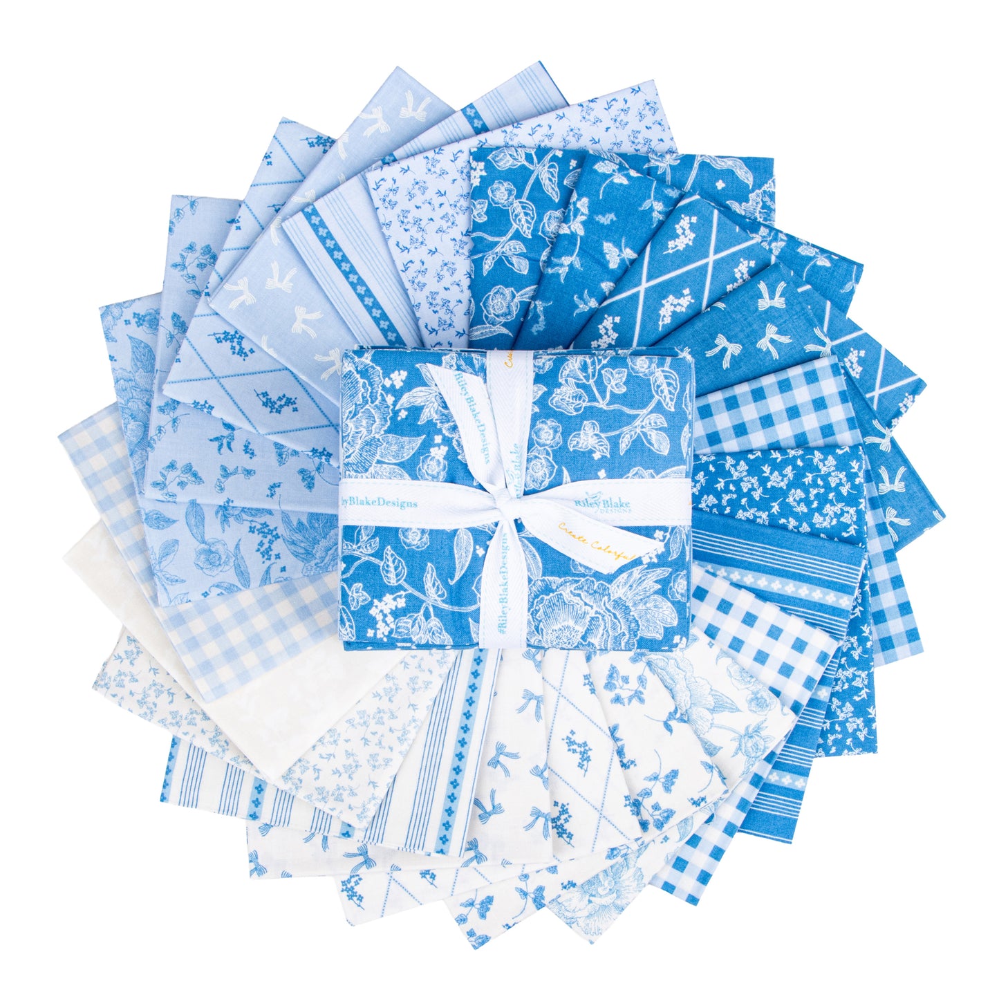 Penelope Fat Quarter Bundle (22 pcs) by My Mind's Eye for Riley Blake