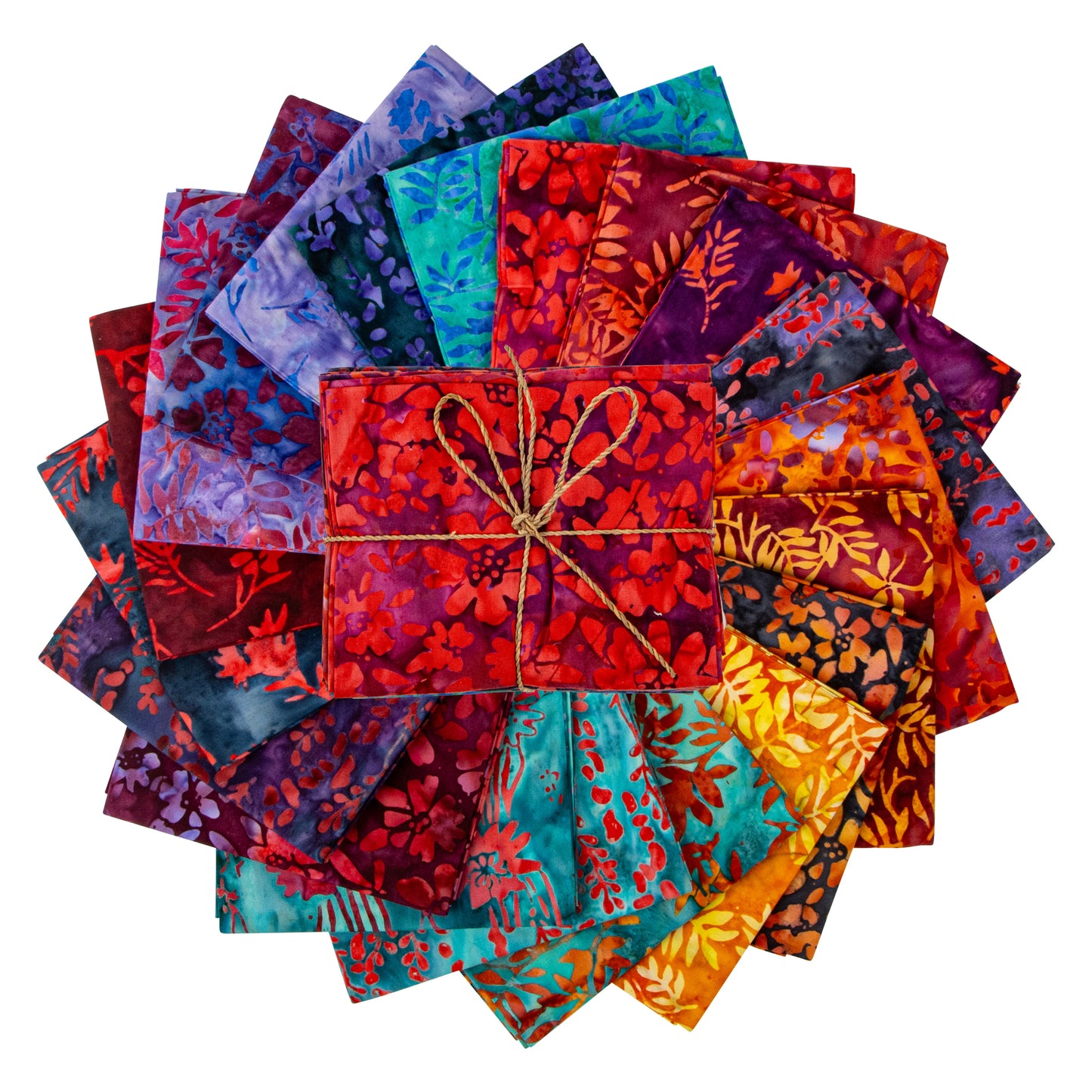 Seaside Sunset Expressions Batiks Fat Quarter Bundle (20 pcs) by Riley Blake Designs