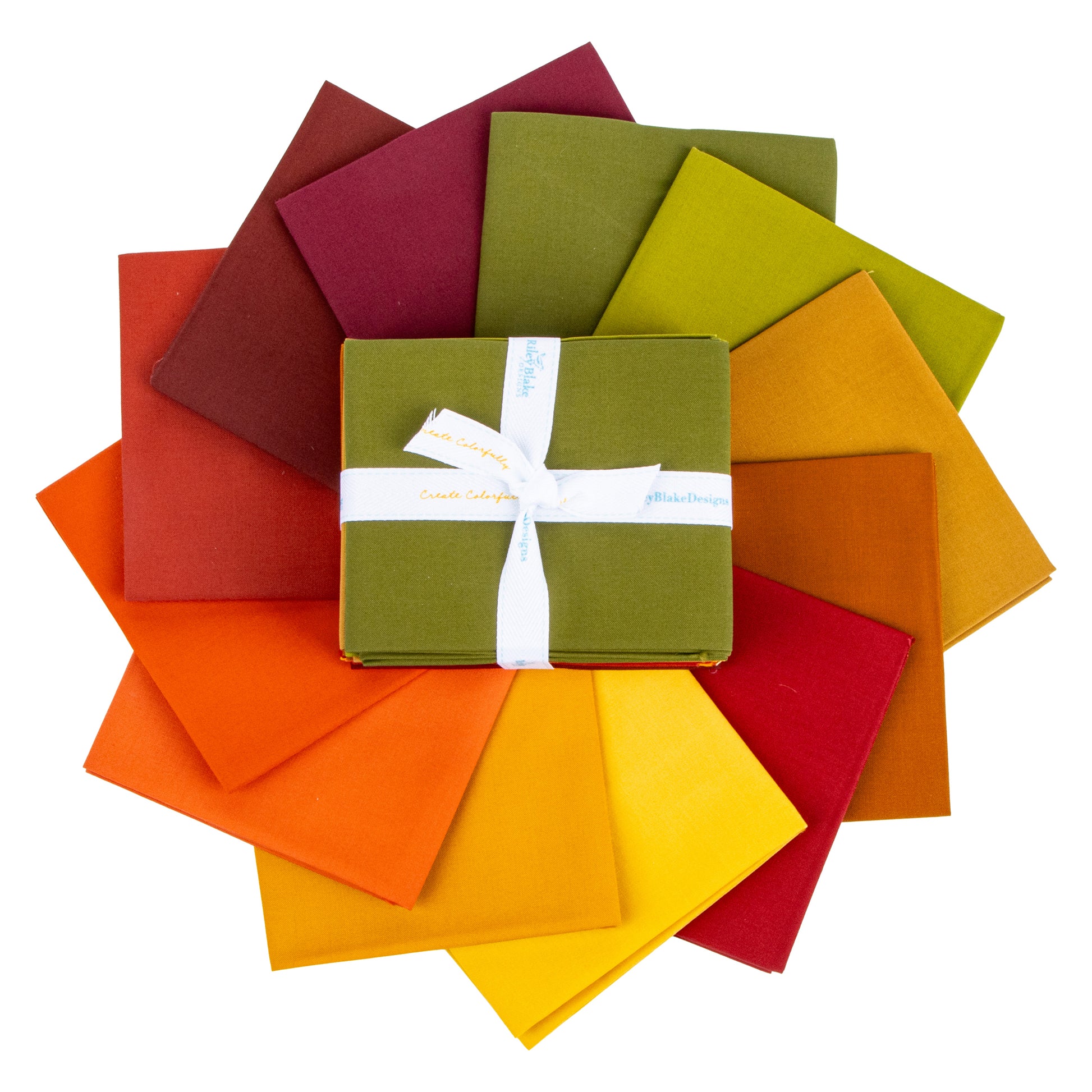 Autumn Confetti Cottons Fat Quarter Bundle (12 pieces) by The RBD Designers for Riley Blake Designs (FQ-AUT120-12)
