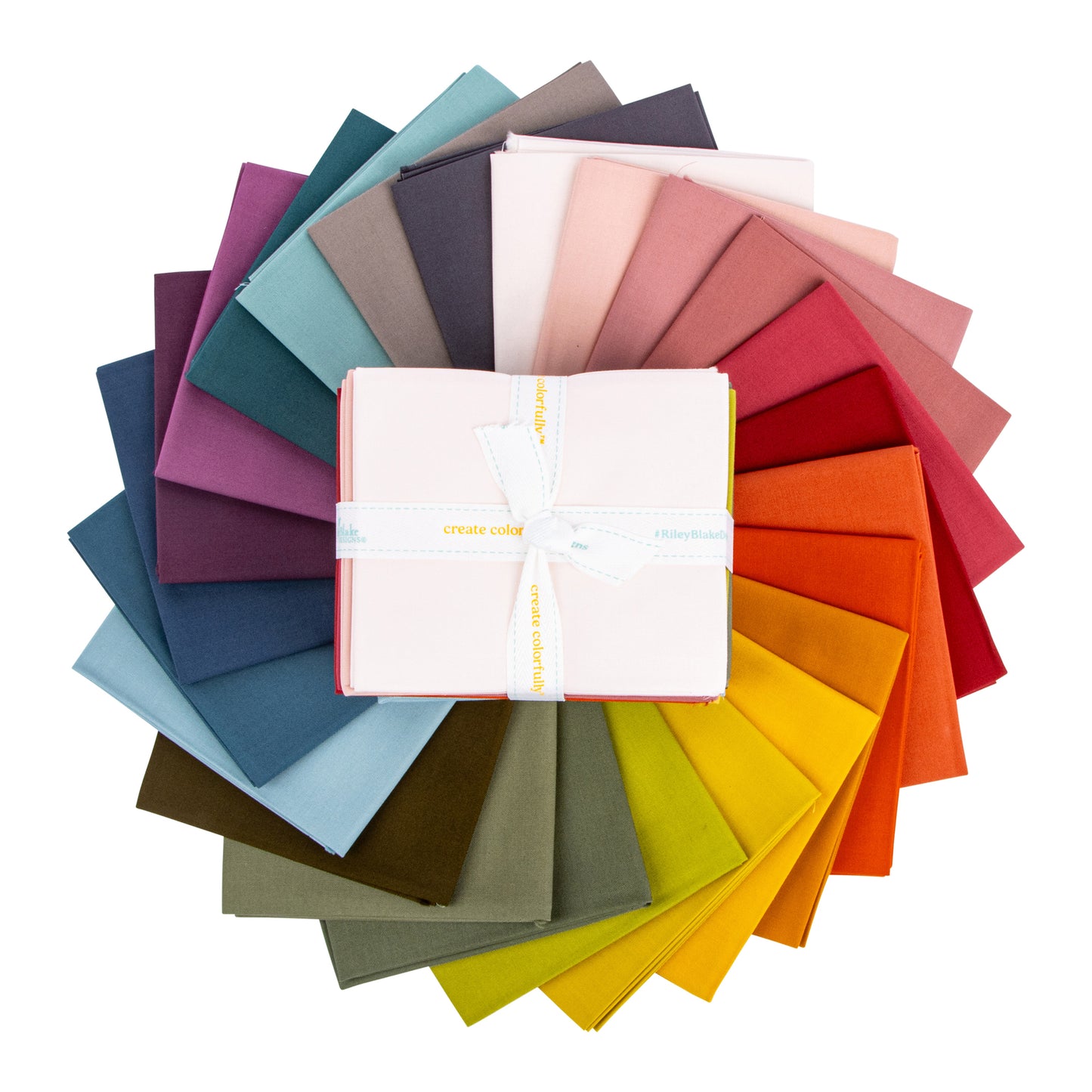 Moody Confetti Cottons Fat Quarter Bundle (24 pcs) by The RBD Designers for Riley Blake Designs
