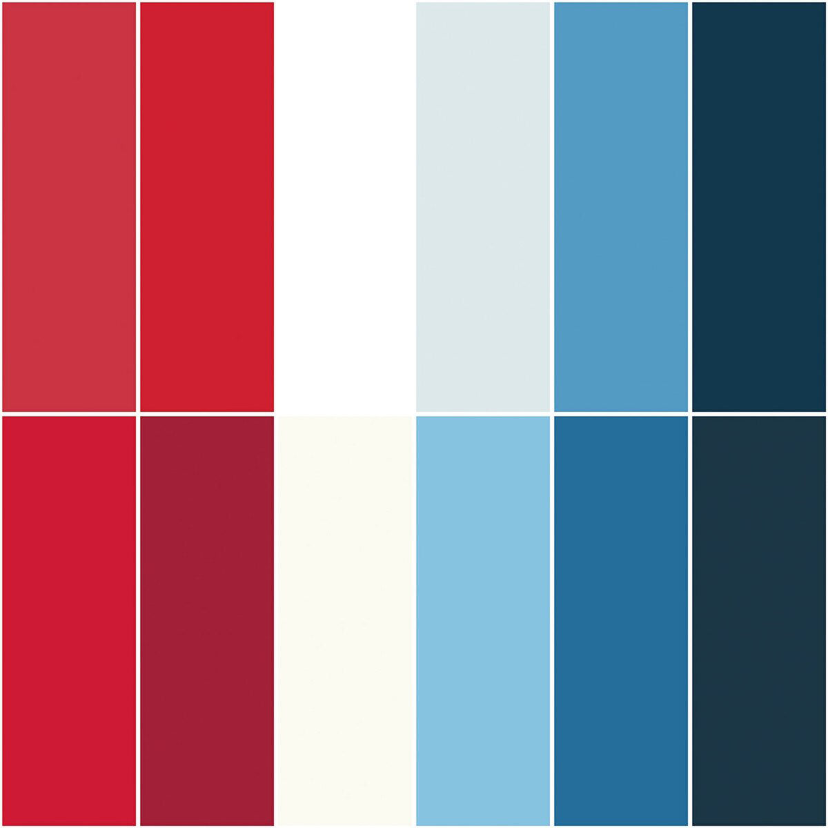 Patriotic Confetti Cottons Fat Quarter Bundle (12 pieces) by The RBD Designers for Riley Blake Designs (FQ-PAT120-12)