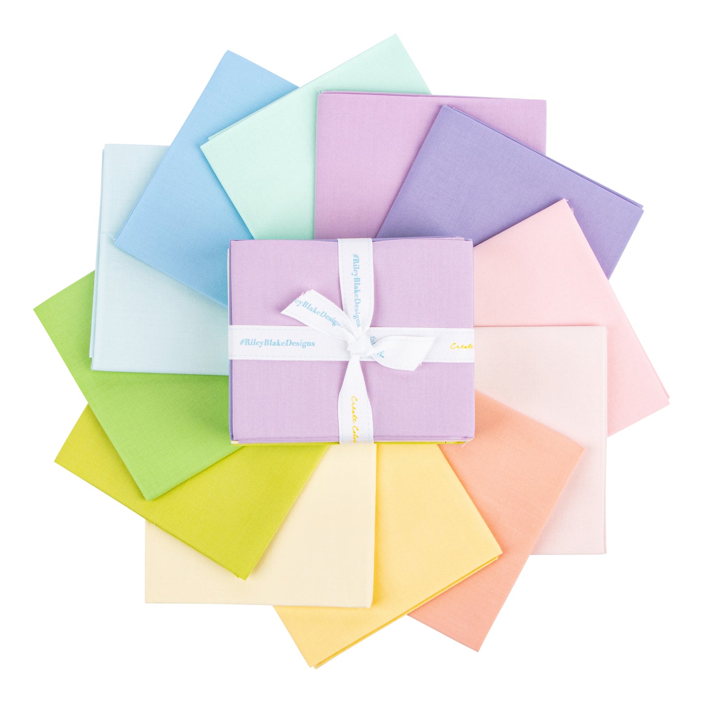 Sweet Confetti Cottons Fat Quarter Bundle (12 pcs) by The RBD Designers for Riley Blake Designs