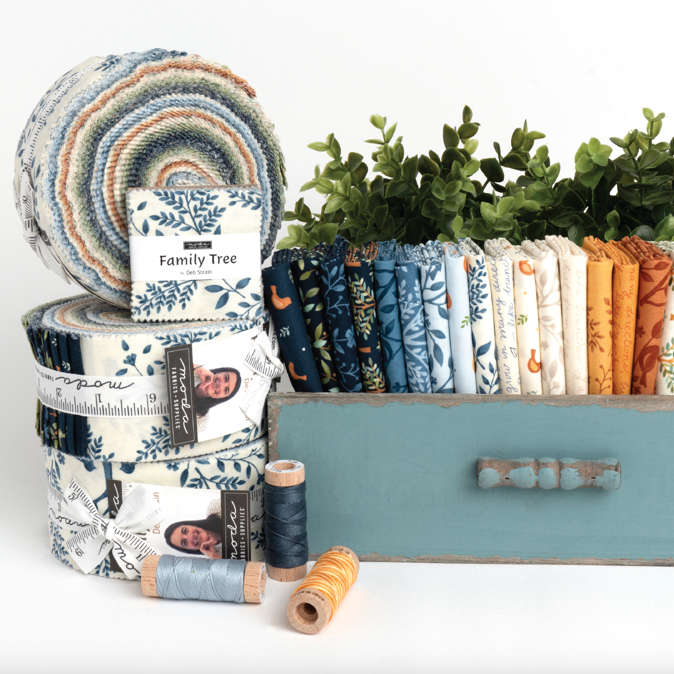 Family Tree Fat Quarter Bundle (26 pcs) by Deb Strain for Moda