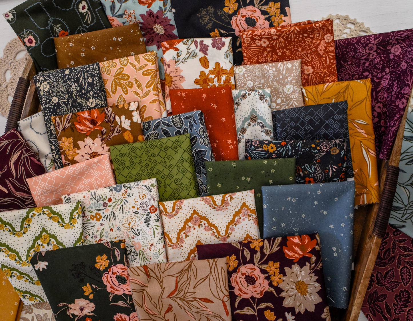Foraged, Found and Hand Me Down Fabric Collection by Fancy That Design House and Co. for Moda at Lily Bella Fabrics