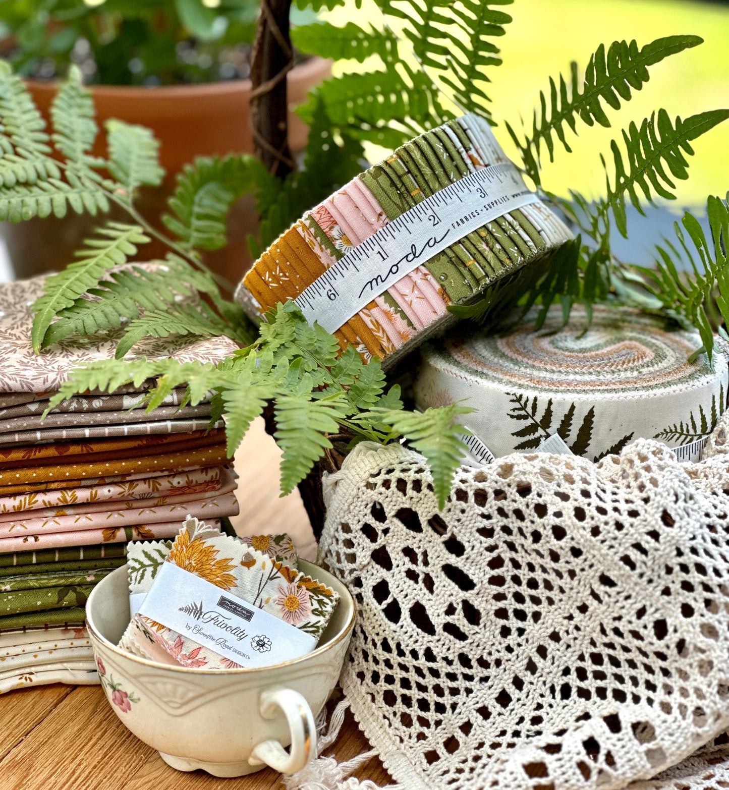 Frivolity Fabric Collection by Sweetfire Road Design Co. for Moda at Lily Bella Fabrics