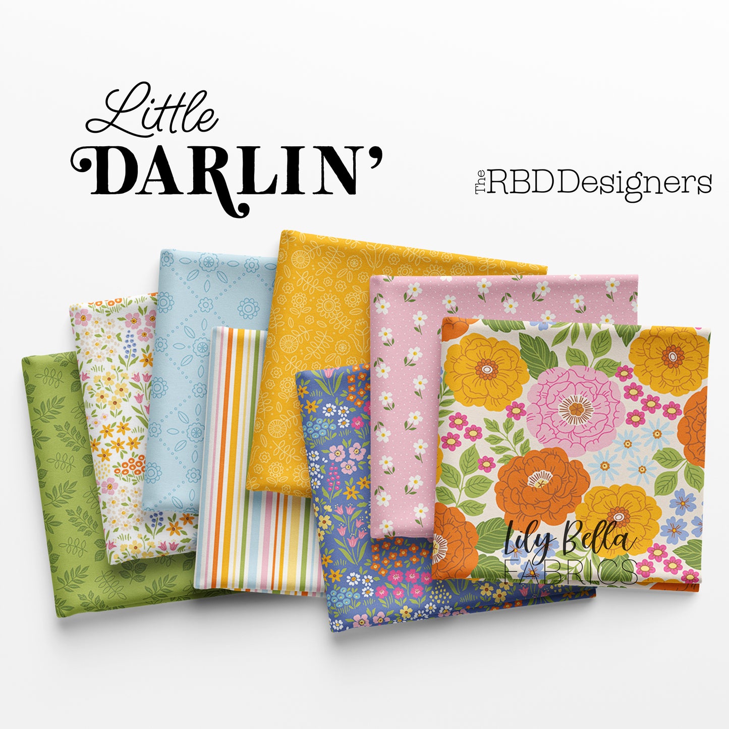 Little Darlin' 10 Inch Stacker (42 pcs) by The RBD Designers for Riley Blake Designs