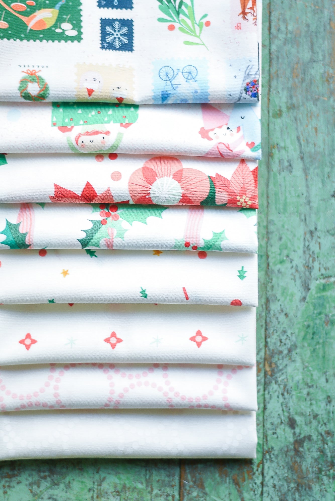 Tiny Christmas Fabric Collection by Lizzy House for Moda at Lily Bella Fabrics