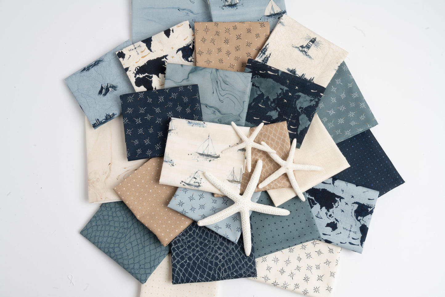 Longshore Jelly Roll (40 pcs) by Janet Clare for Moda
