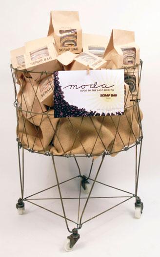 Moda Fabric Scrap Bags at Lily Bella Fabrics