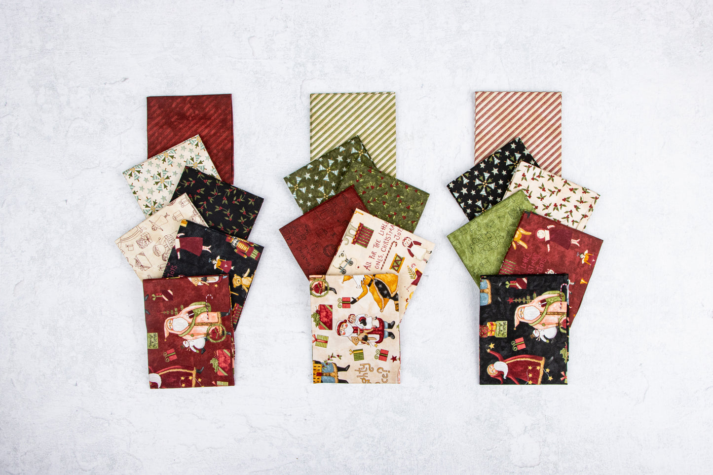 Naughty or Nice 10 Inch Stacker (42 pcs) by Teresa Kogut for Riley Blake Designs