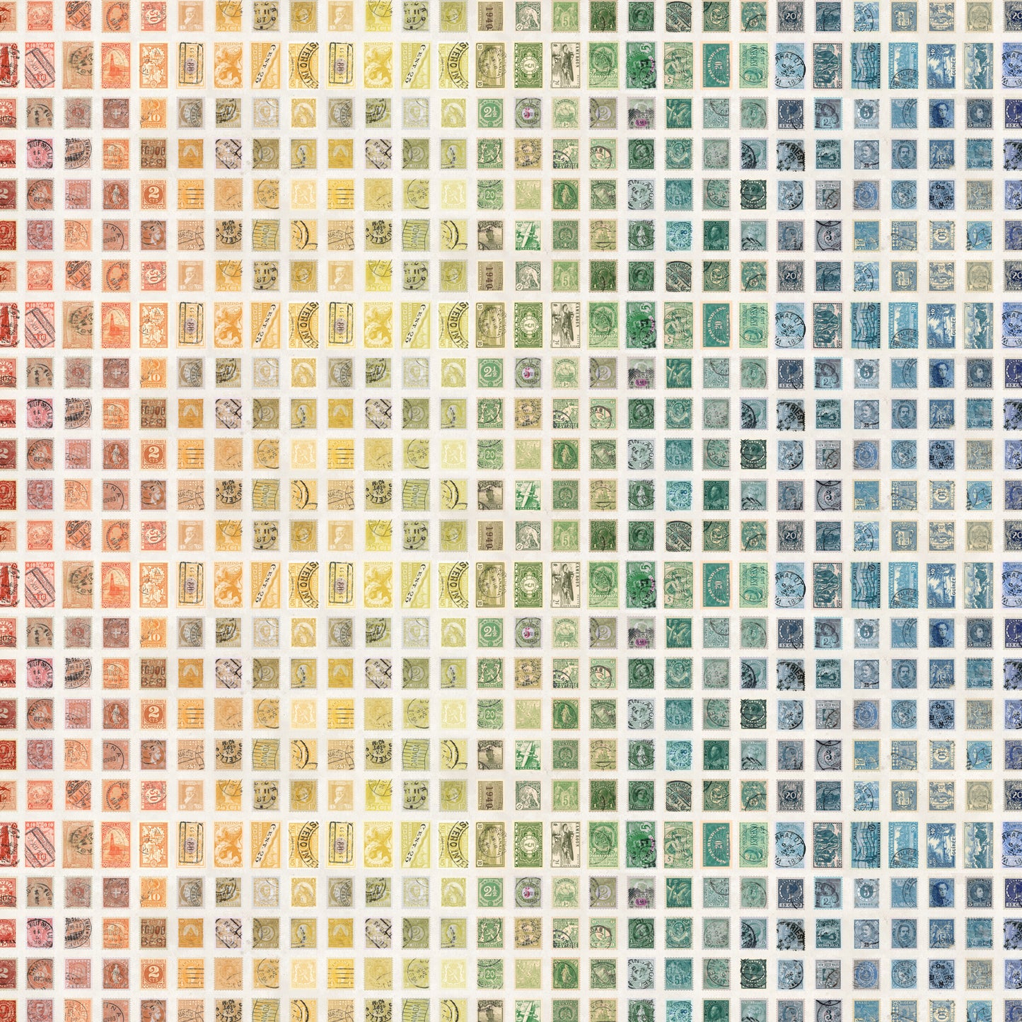 Eclectic Elements Palette: Multi Fat Eighth Bundle (10 pcs) by Tim Holtz for FreeSpirit