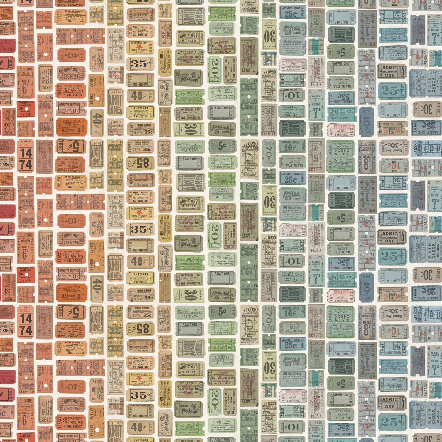Eclectic Elements Palette: Multi Fat Eighth Bundle (10 pcs) by Tim Holtz for FreeSpirit