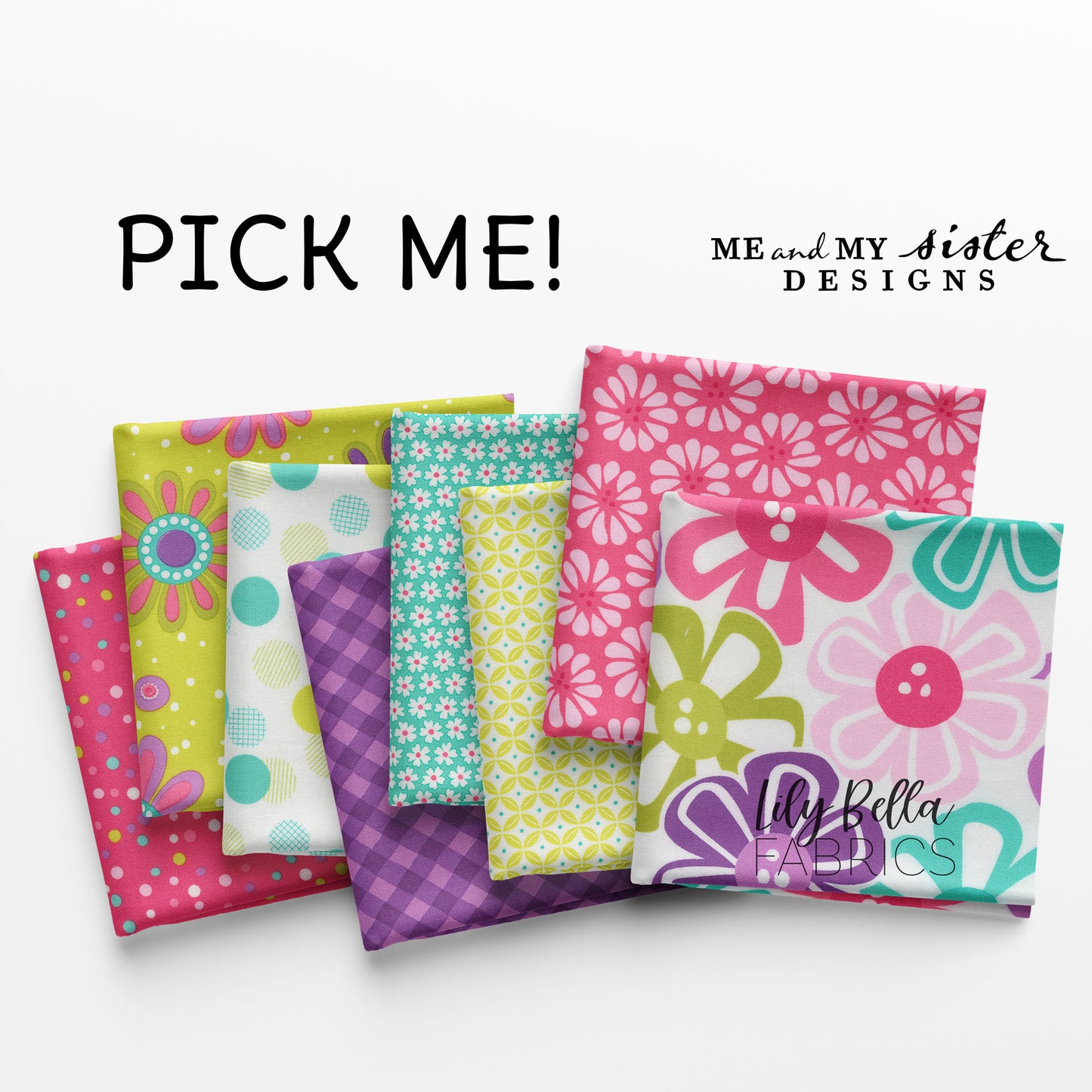 Pick Me! Layer Cake (42 pcs) by Me and My Sister Designs for Moda