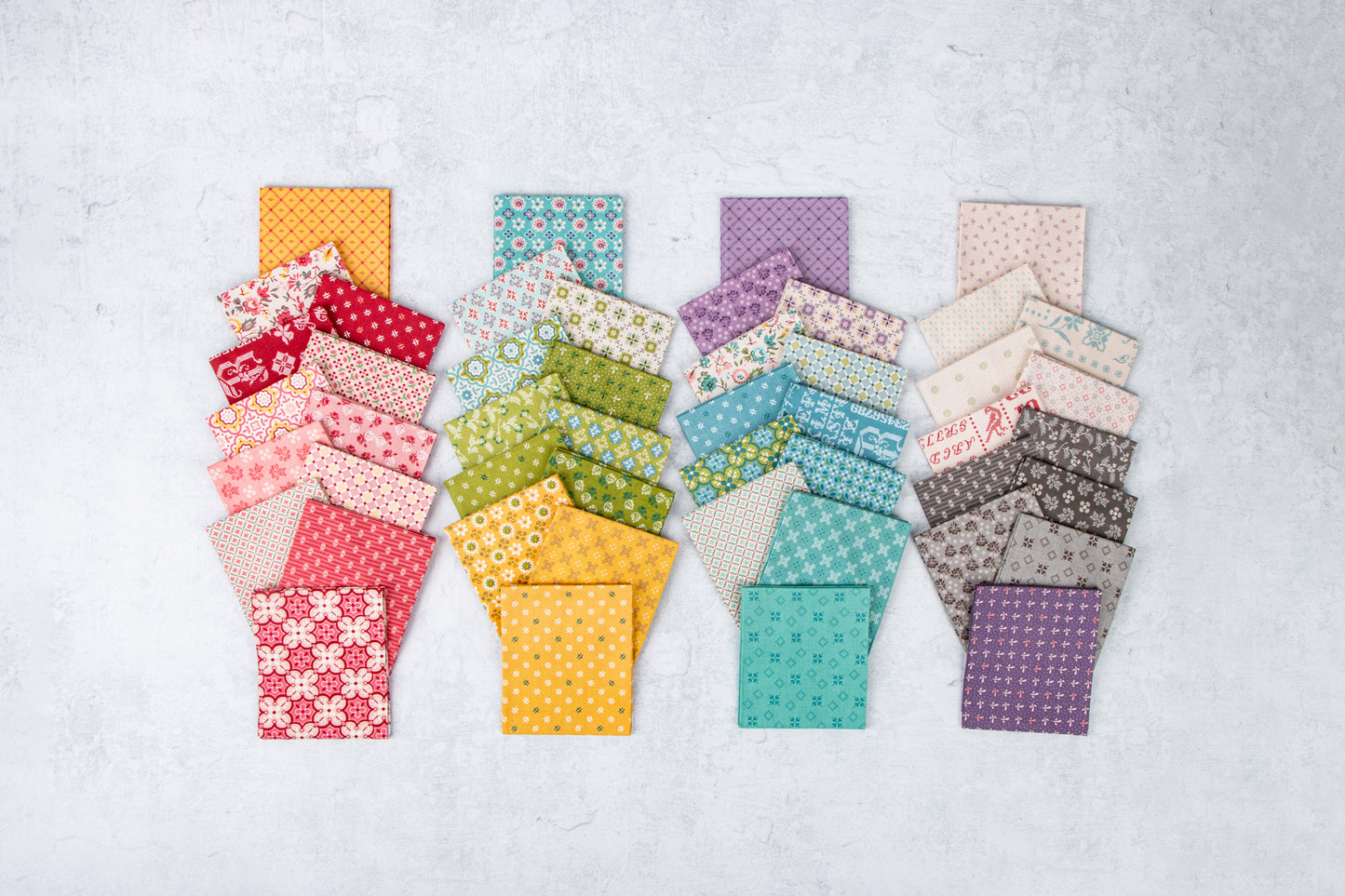 Piece and Plenty Fat Quarter Bundle (48 pcs) by Lori Holt for Riley Blake