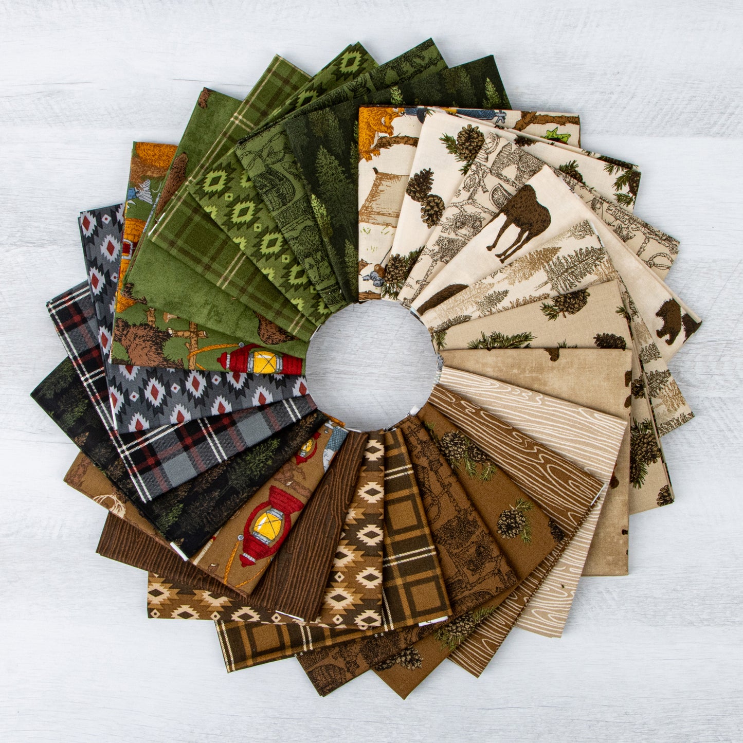Pine Grove Fat Quarter Bundle (24 pcs) by The RBD Designers for Riley Blake Designs