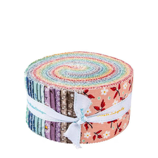 Bee Bundle Limited Edition Colors Rolie Polie (40 pieces) by Lori Holt for Riley Blake Designs (RP-15570-40)