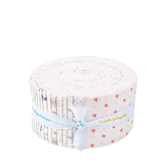 Bee Bundle Limited Edition Backgrounds Rolie Polie (40 pieces) by Lori Holt for Riley Blake Designs (RP-15571-40)